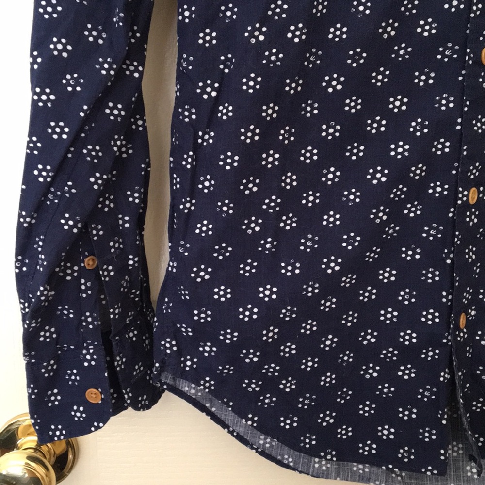J. Crew Navy Button Down - Picture 5 of 5